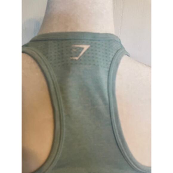 Gymshark Size Small Racerback‎ Tank Top Light Green - Picture 4 of 5